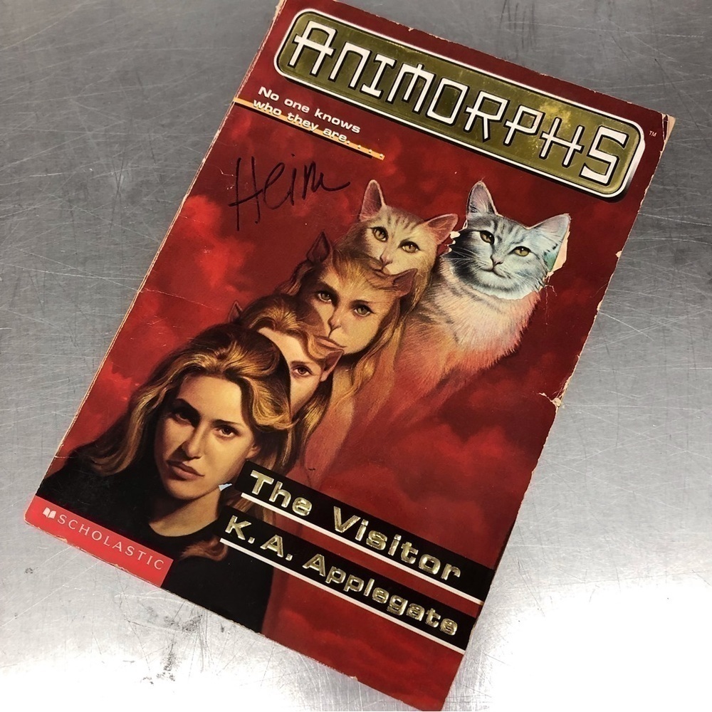 Animorphs: The Visitor by: K.A. Applegate, paperback book # 2